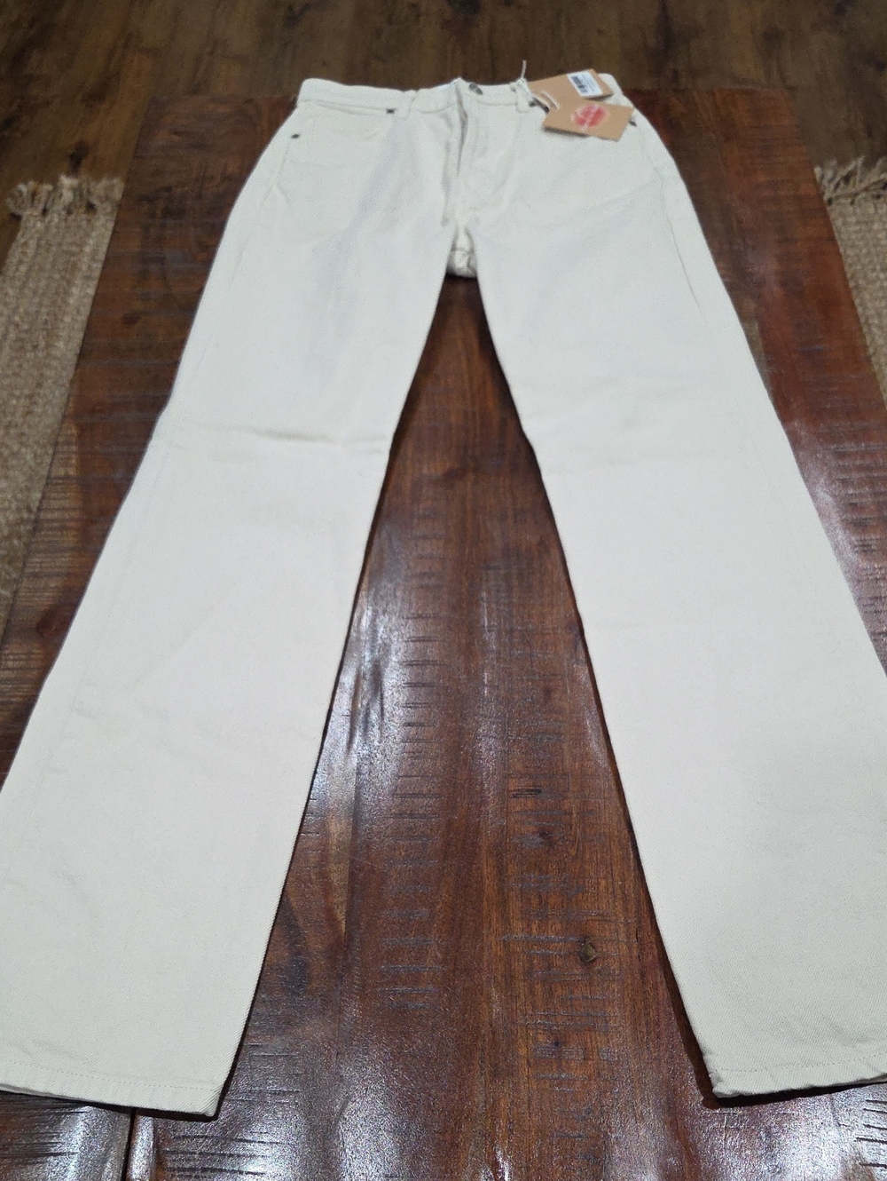 Reformation Cream Denim Jeans NWT